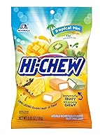 Vista 42 de HI-CHEW Mezcla Variada a Granel, Más de 220 Piezas, 4 Bolsas con Base - 13 Sabores a Granel, Dulces Masticables Dulces y Agrios, Únicos Divertidos