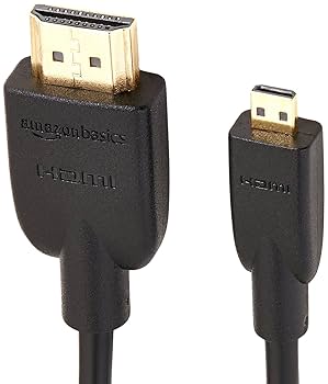 Amazonベーシック マイクロHDMI-HDMIケーブル、A-Dタイプ Amazon.com: Amazon Basics Micro HDMI to HDMI Display Cable