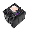 Ant Esports ICE C621 CPU Cooler/CPU Fan with ARGB LED PWM Dual Fans - Black | All Black, Direct Contact Technology & 4 Heat Pipes | Support Intel LGA 1700 / 115X / 1200/1366 & AMD AM5 / AM4 gallery image