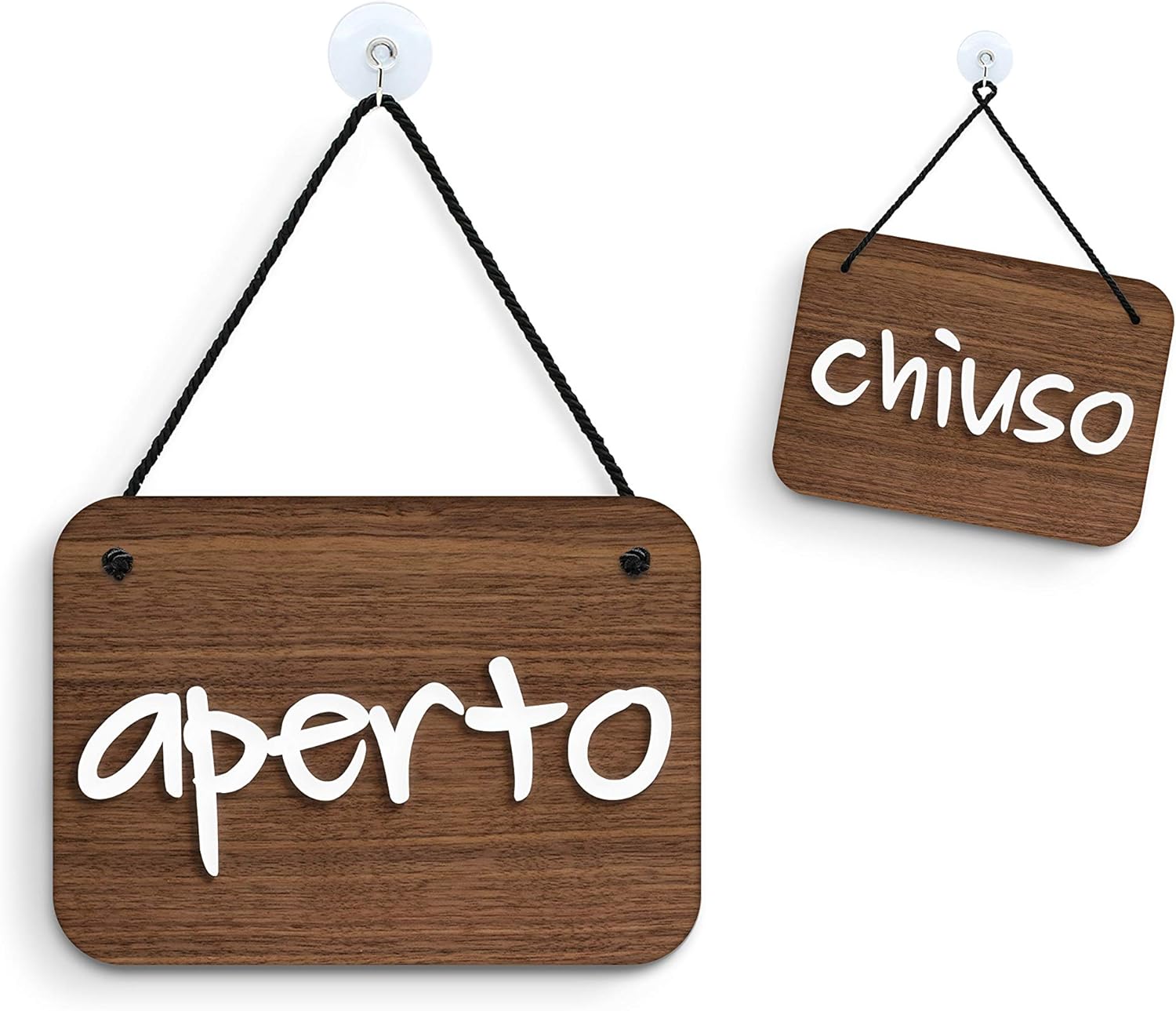 SIGNS - Scritto a mano - Cartello Aperto/Chiuso, a rilievo [OC19 ...