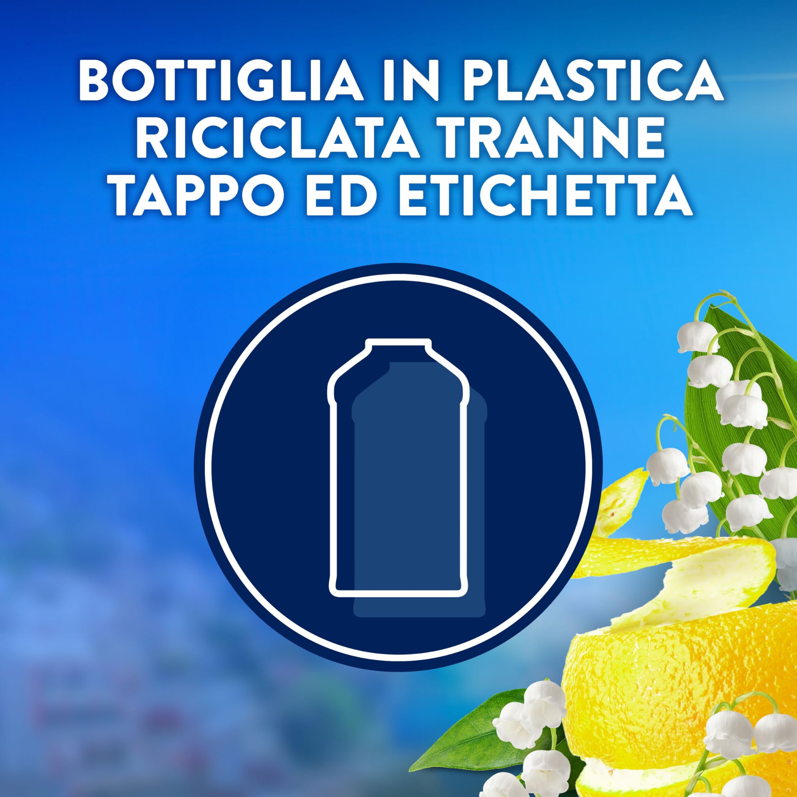 Lenor Ammorbidente Lavatrice Concentrato Essenze d’Italia, 440 Lavaggi (8x55), Amalfi, Note Di Limone e Mughetto, Profumo autentico di lunga durata