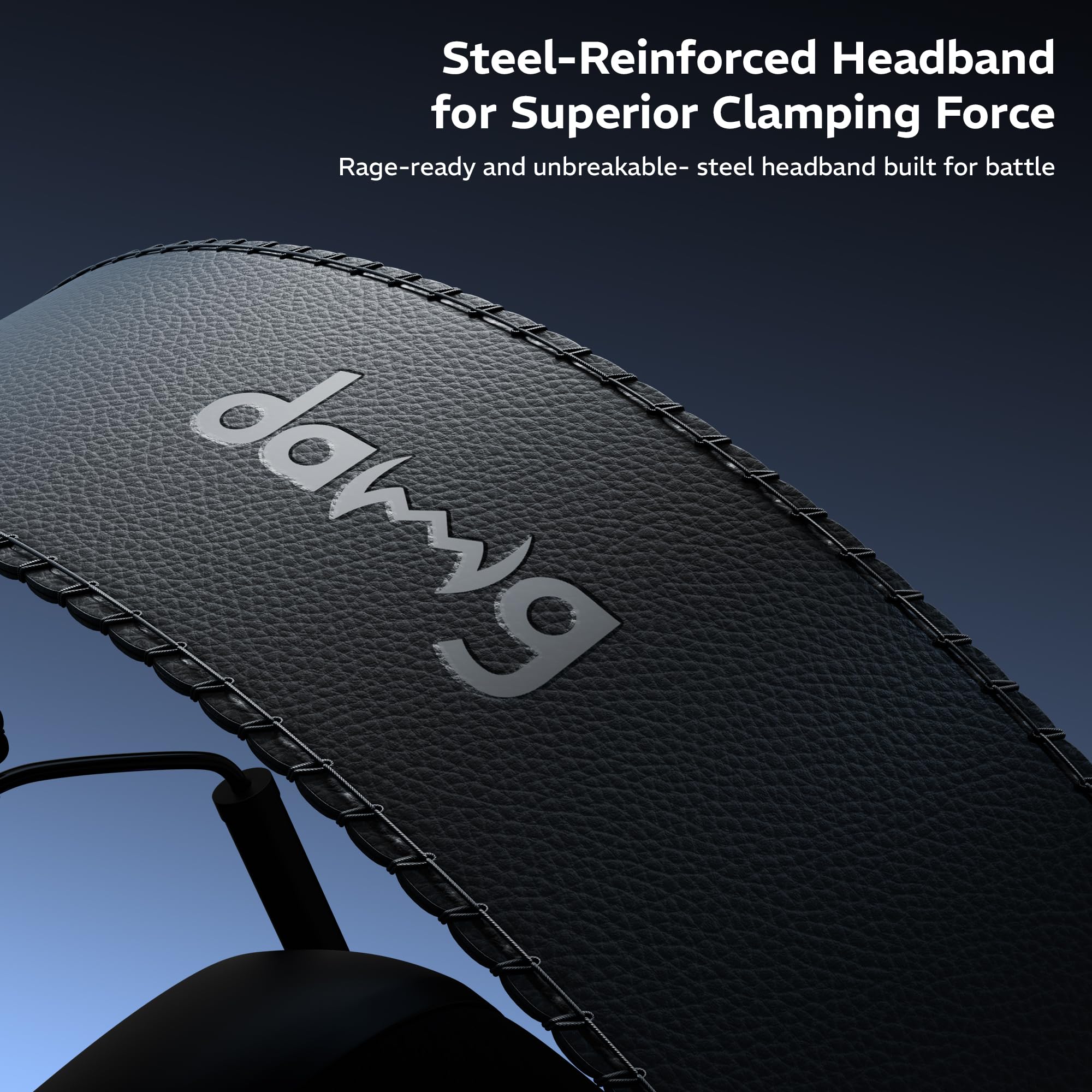 daWg HeadBug G60 Lightweight Wireless Gaming Headphones, 20ms Ultra Low Latency (2.4GHz), Bluetooth v5.4, 40mm Neodymium Drivers, Crystal Clear Mic, Soft Leatherlite Headband, for PS5, PS4, PC, Mobile — Amazon image 6