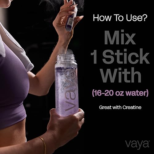 Miniatura 5 de Vaya Polvo de electrolitos de hidratación premium sin azúcar, paquete variado, 24 paquetes de barritas, carbohidratos de 0.04 oz, electrolitos de