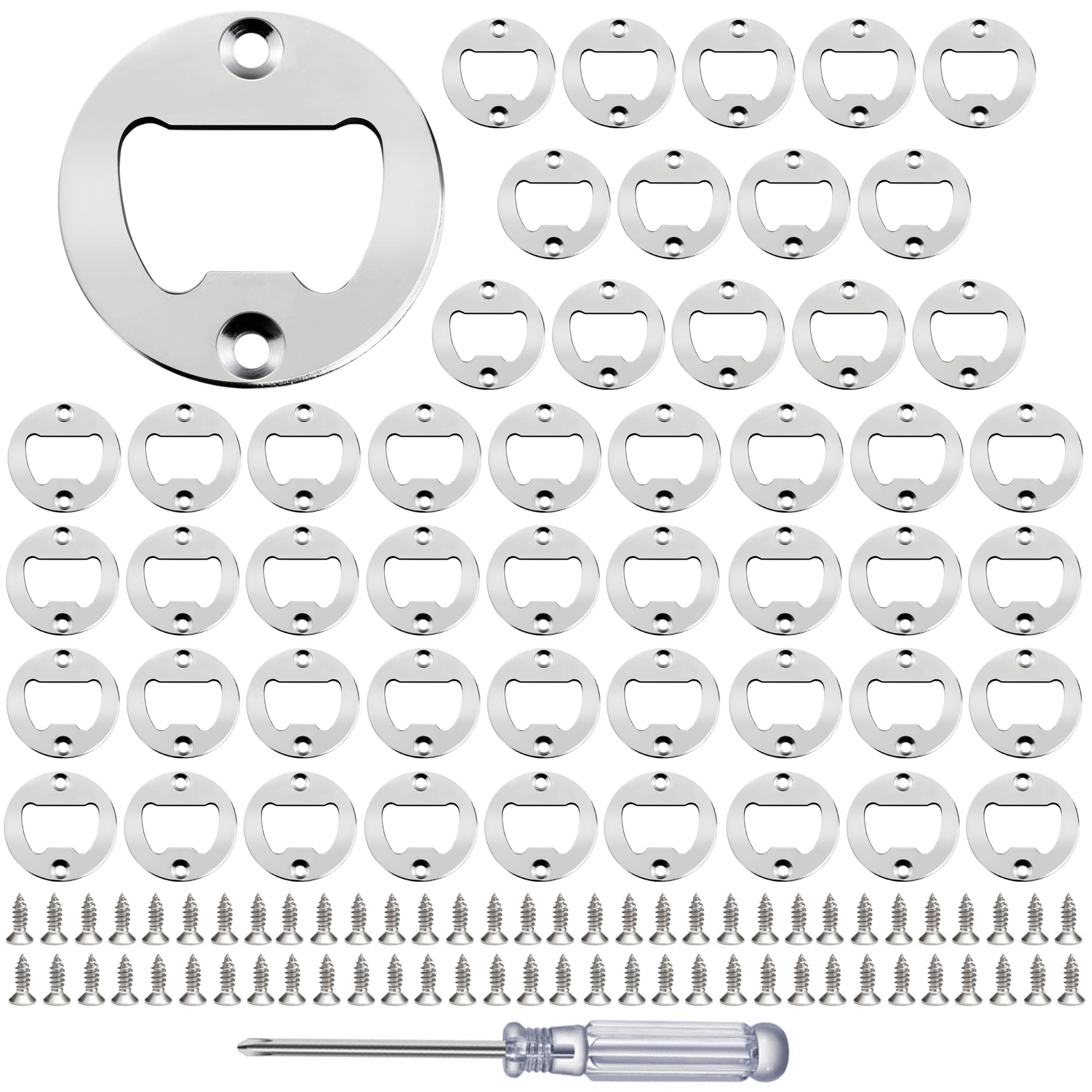 Stainless Steel Bottle Opener Inserts - DIY Resin Kit -12 Stainless Steel Bottle Opener Inserts - DIY Resin Kit -12