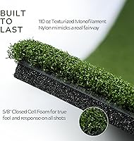 Vista 4 de Real Feel Golf Mats La Alfombrilla de Práctica Original Country Club Elite de 3'x5' para Uso Comercial Pesado. La Primera Alfombrilla de Golf Que