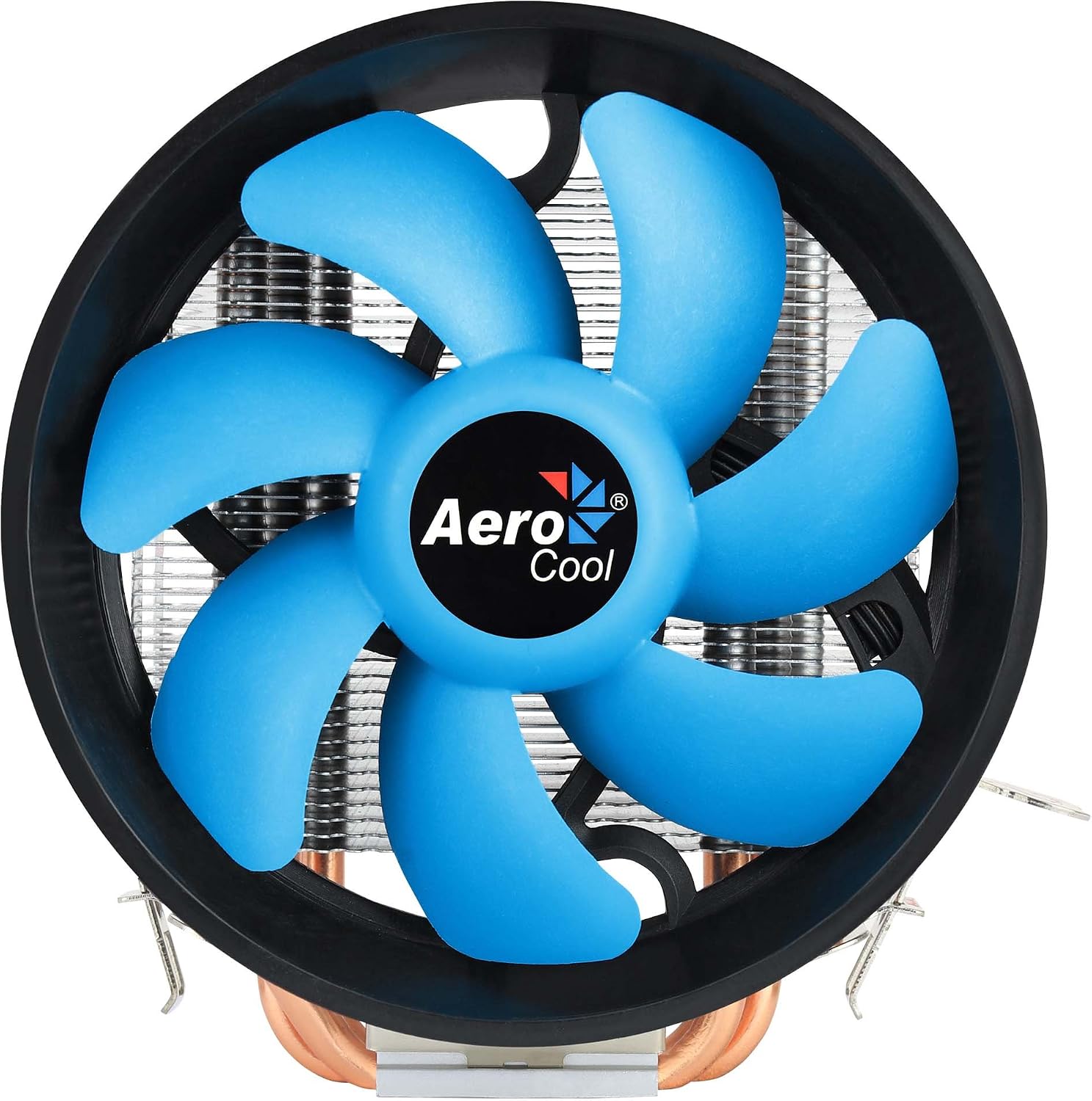 Ventola Di Raffreddamento CPU Per Computer 3 Pin - Dissipatore Con Doppio Tubo Di Calore, Cuscinetto Idraulico, Per Socket LGA775/1150/1151/AM2/AM4