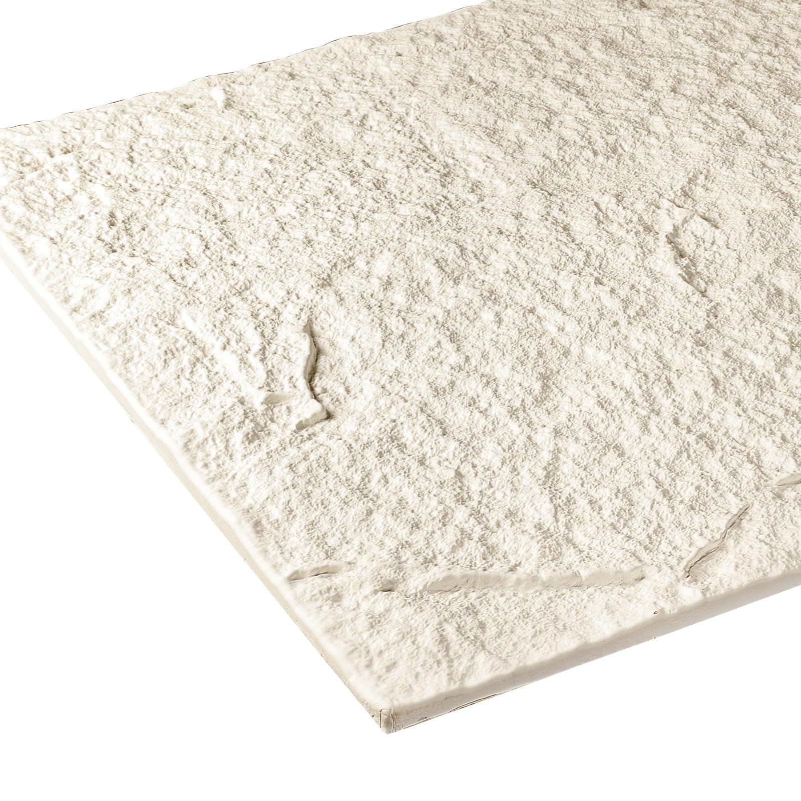Confezione da 5 pannelli da parete 3D in finta pietra, pannelli in PU con texture in cemento per pareti interne, impermeabili e leggeri, copre 120 x 60 cm, per parete TV, ufficio, soggiorno