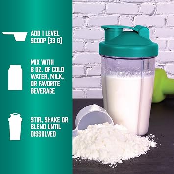 NOW Foods Sports Nutrition, Whey Protein Concentrate, 24 g With BCAAs, Unflavored Powder, 1.5-Pound