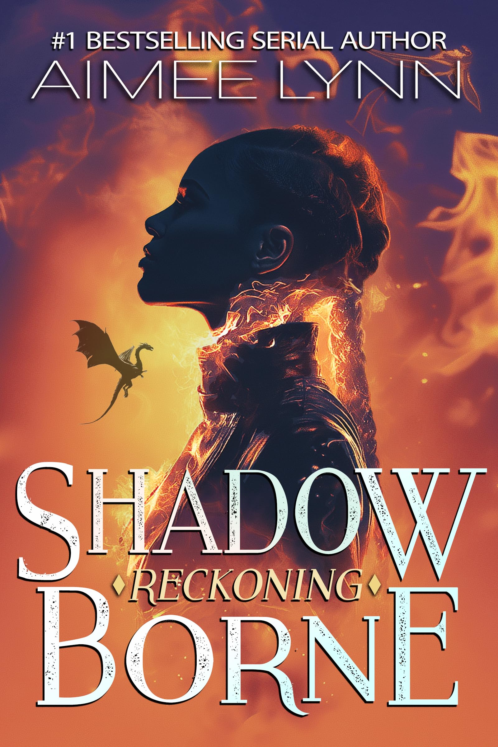 Cover of Shadowborne: Reckoning (A Dragon Romantic Fantasy) (Emberquell Academy Book 4)