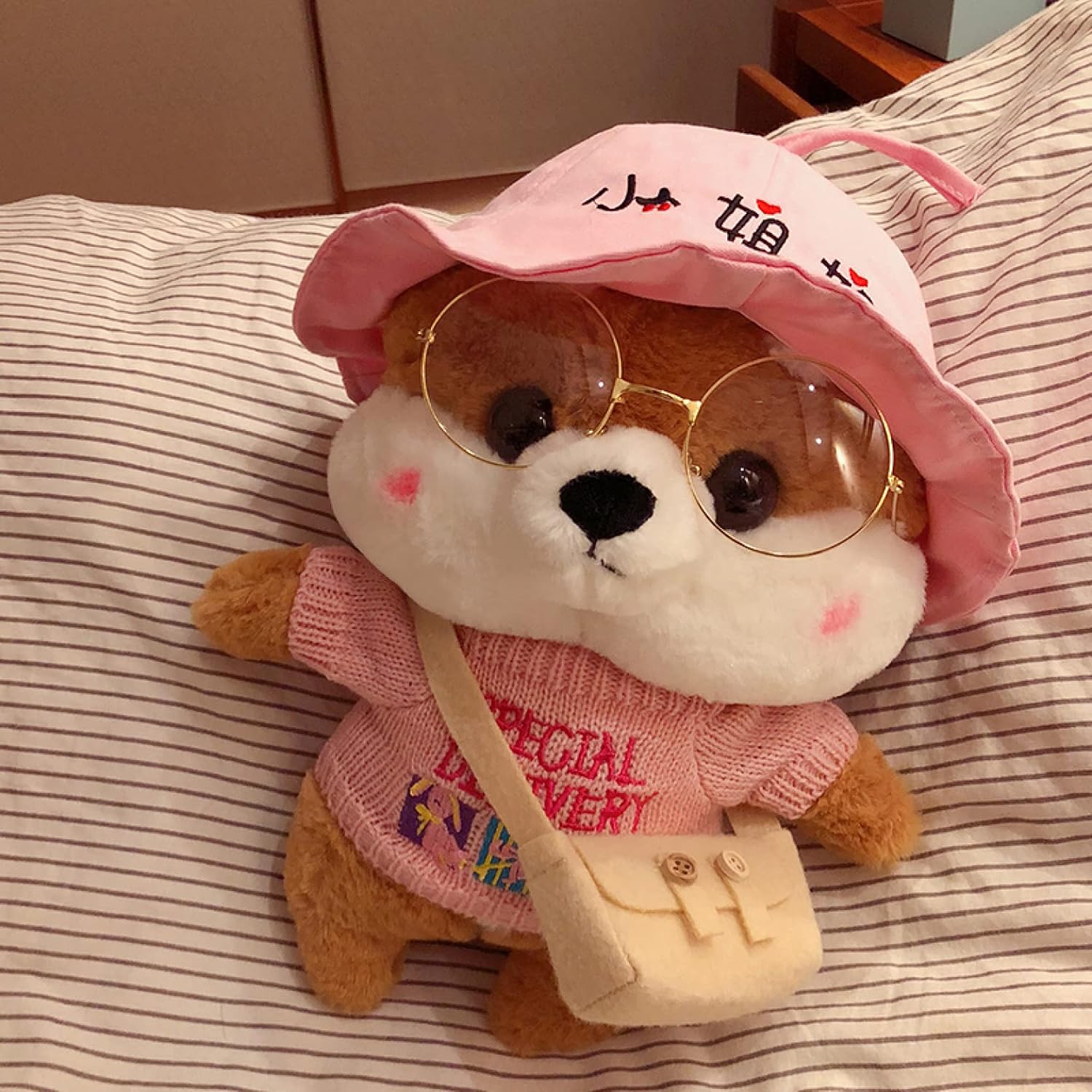 ぬいぐるみ 小さい かわいい おもちゃ おもしろ 30cm 柴犬 可愛い 柔らかい 寝室 ふわふわ 癒し系 カラー 動物 人形 ベッドルーム プレゼント 店飾り 母の日 こどもの日 誕生日 入学祝い 卒業祝い クリスマス 贈り物 90 Off