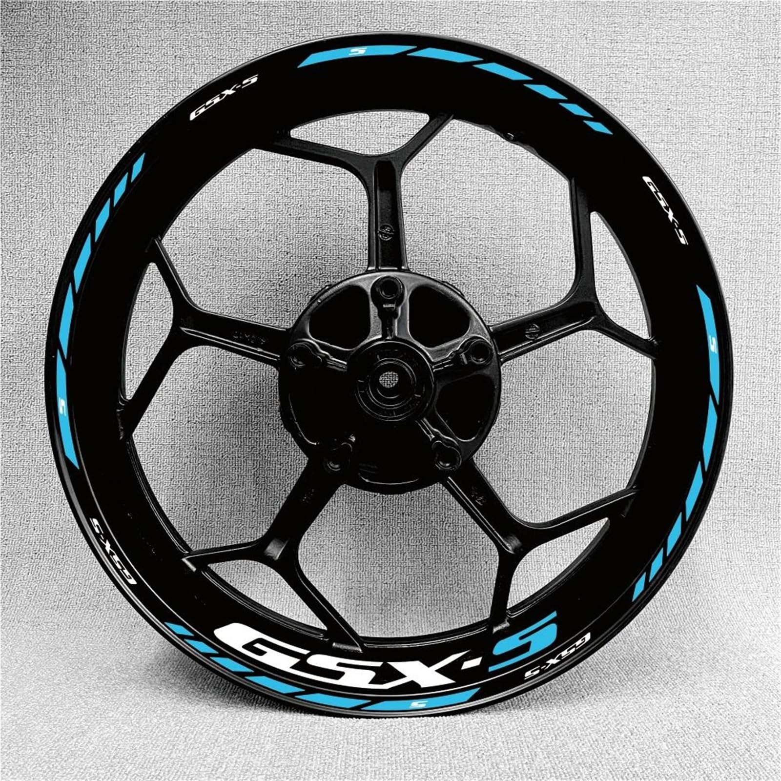 Full Set Motorcycle for Gsxs Wheel Sticker Stripe Reflective Rim for Suzuki Gsx-s Gsx-s750 Gsxs1000 750 1000 600 2022(Color11)