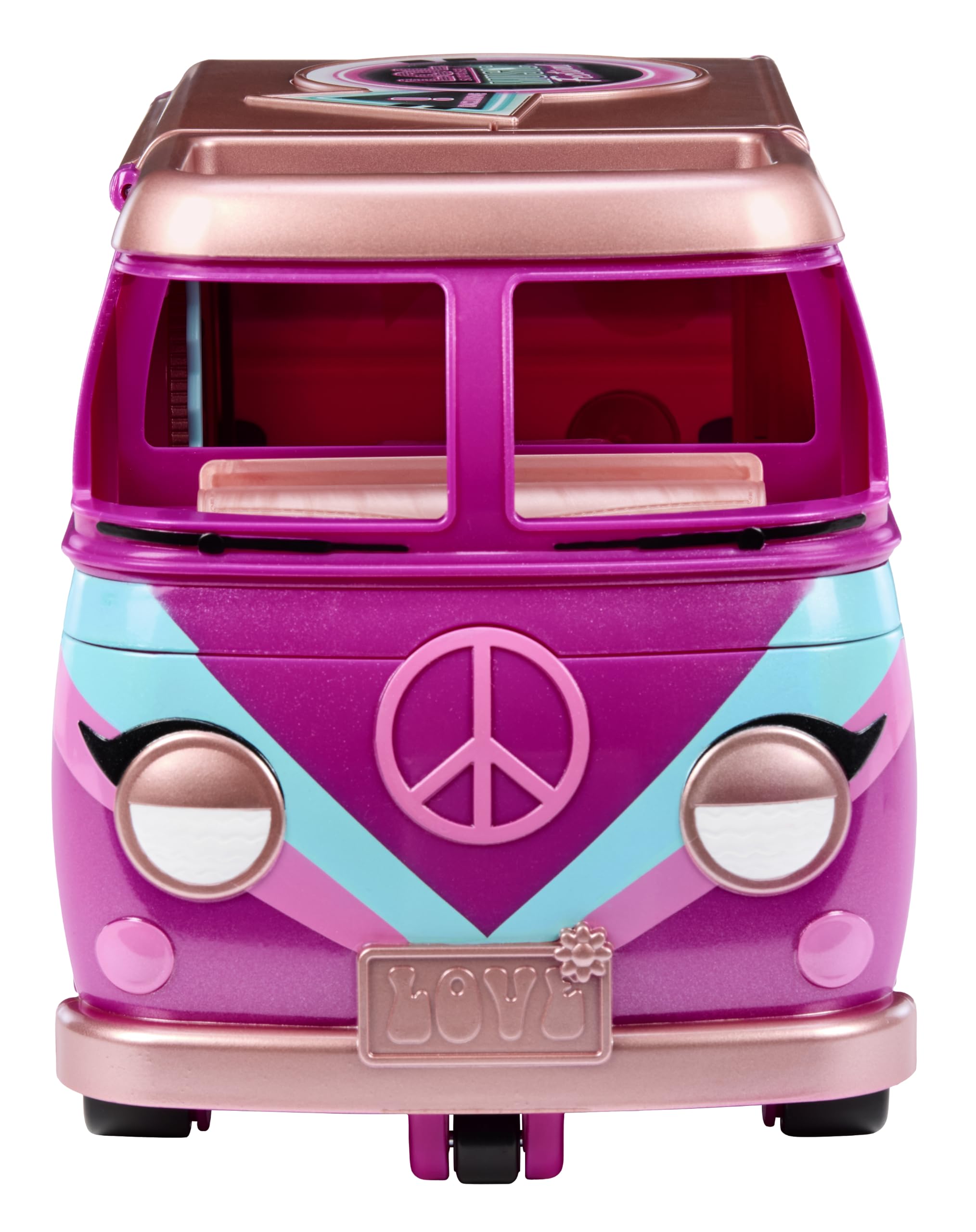 L.O.L. Surprise! Music Festival autobus koncertowy – zestaw do zabawy 5 w 1 z unikatową laleczką, akcesoriami muzycznymi i mebelkami, w zestawie ponad 20 elementów, dla dzieci w wieku od 4 lat