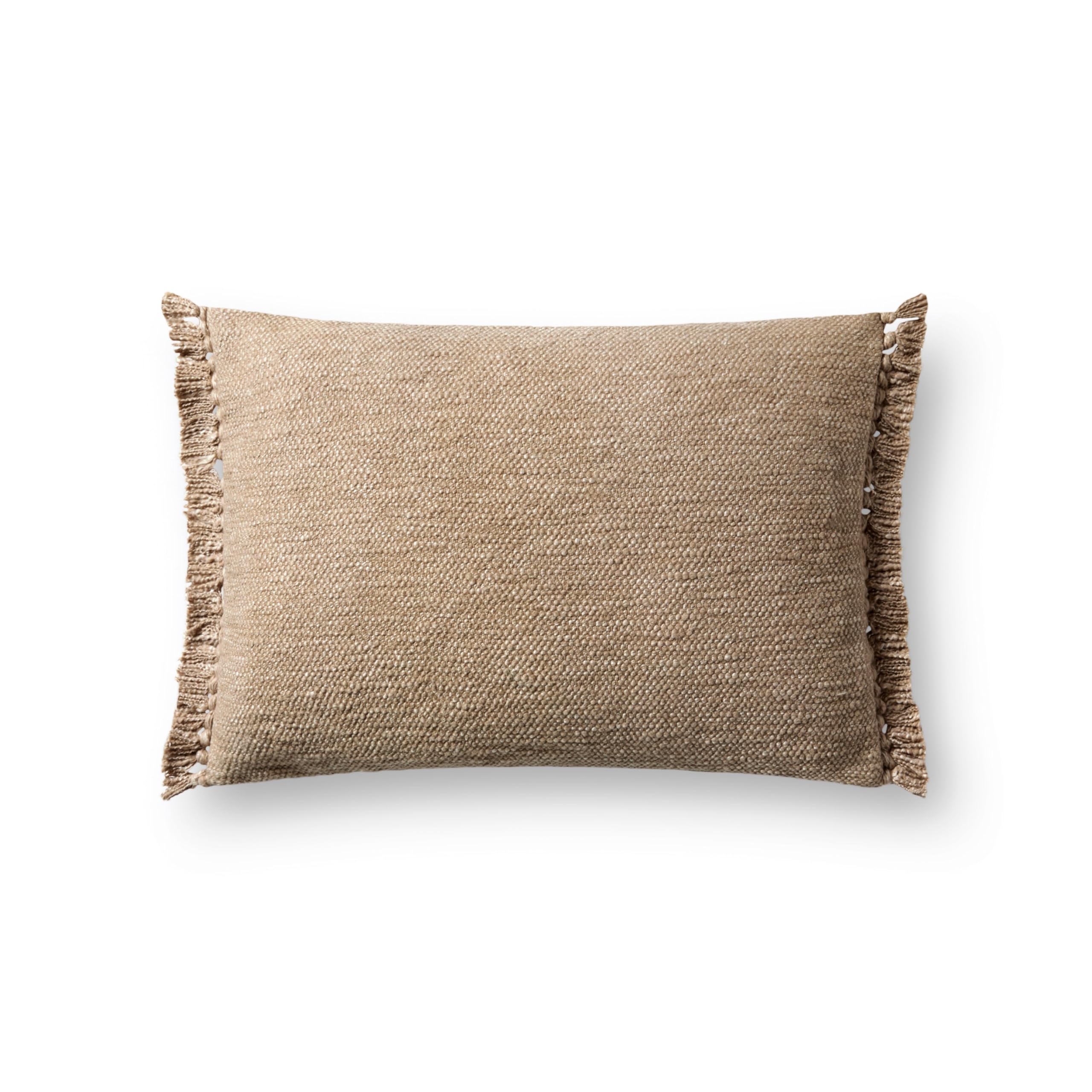 Loloi Magnolia Home by Joanna Gaines Jett Collection PMH0063 Beige 13'' x 21'' Cover Only Pillow