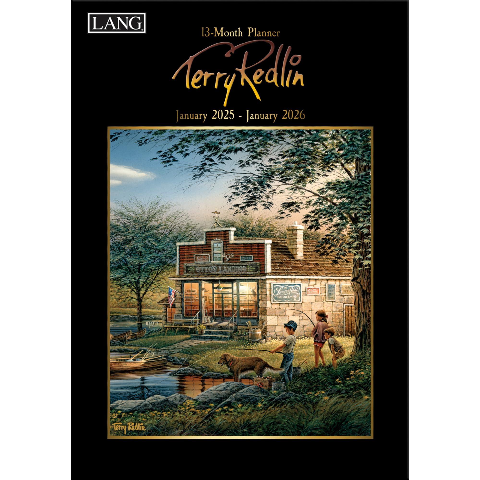 LANG Terry Redlin 2025 Monthly Planner (25991012117)