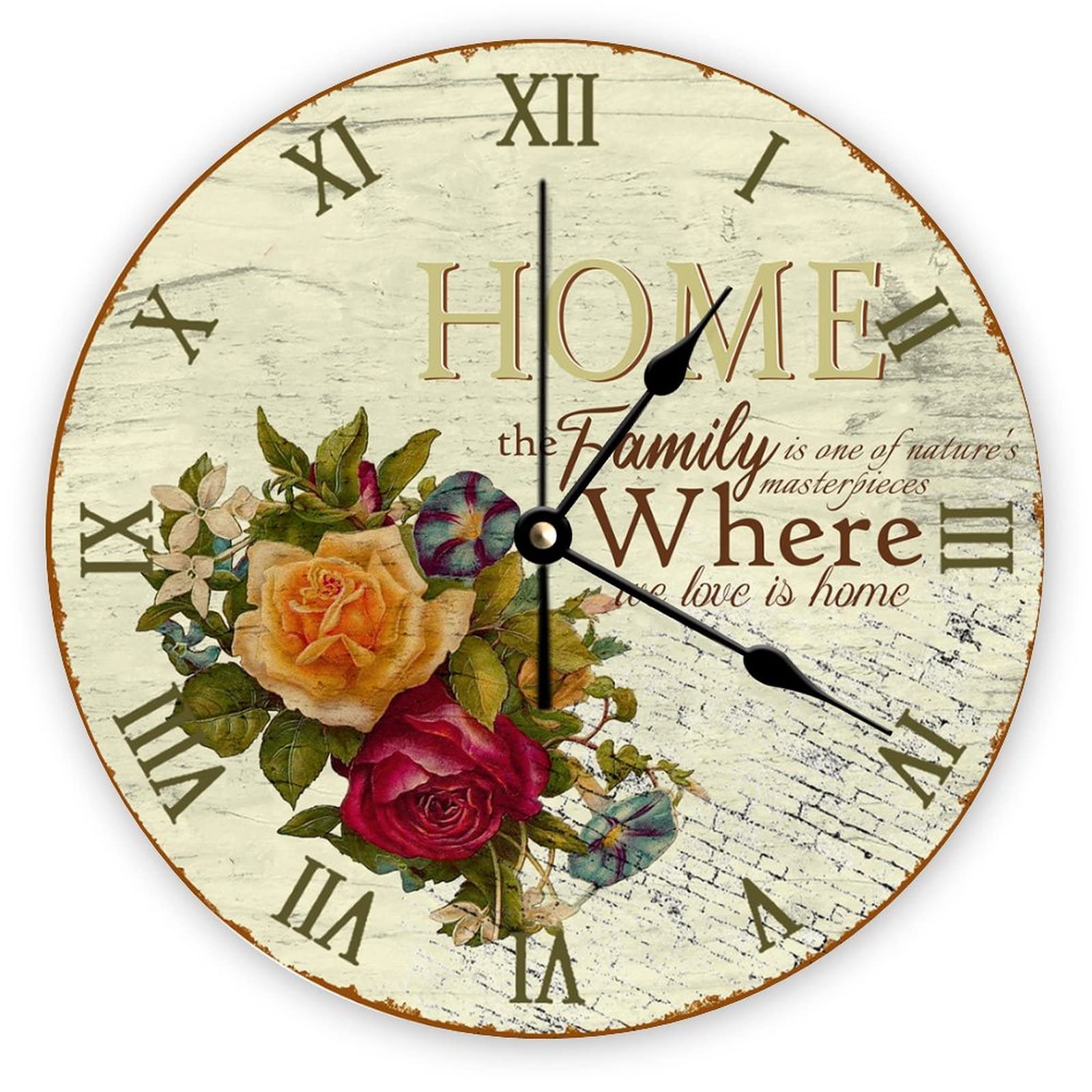 Horloge murale Mighun pour célébrer l'amour du foyer à travers une décoration murale unique
