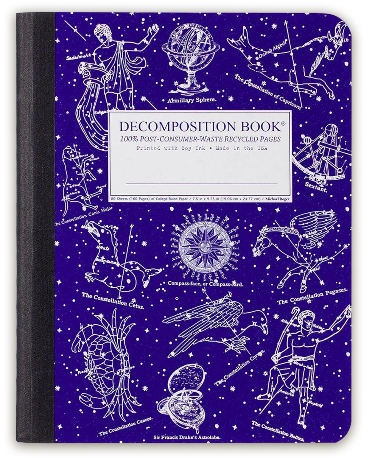 Decomposition Book: Celestial Large Ruled Diary – Import, 5 December 2014