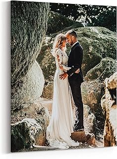 P&L ART. Personalized Custom Canvas Prints: Photo On Canvas Transform Yo...