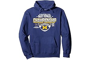 Michigan Wolverines 2024 CFP National Championship Football Hoodie