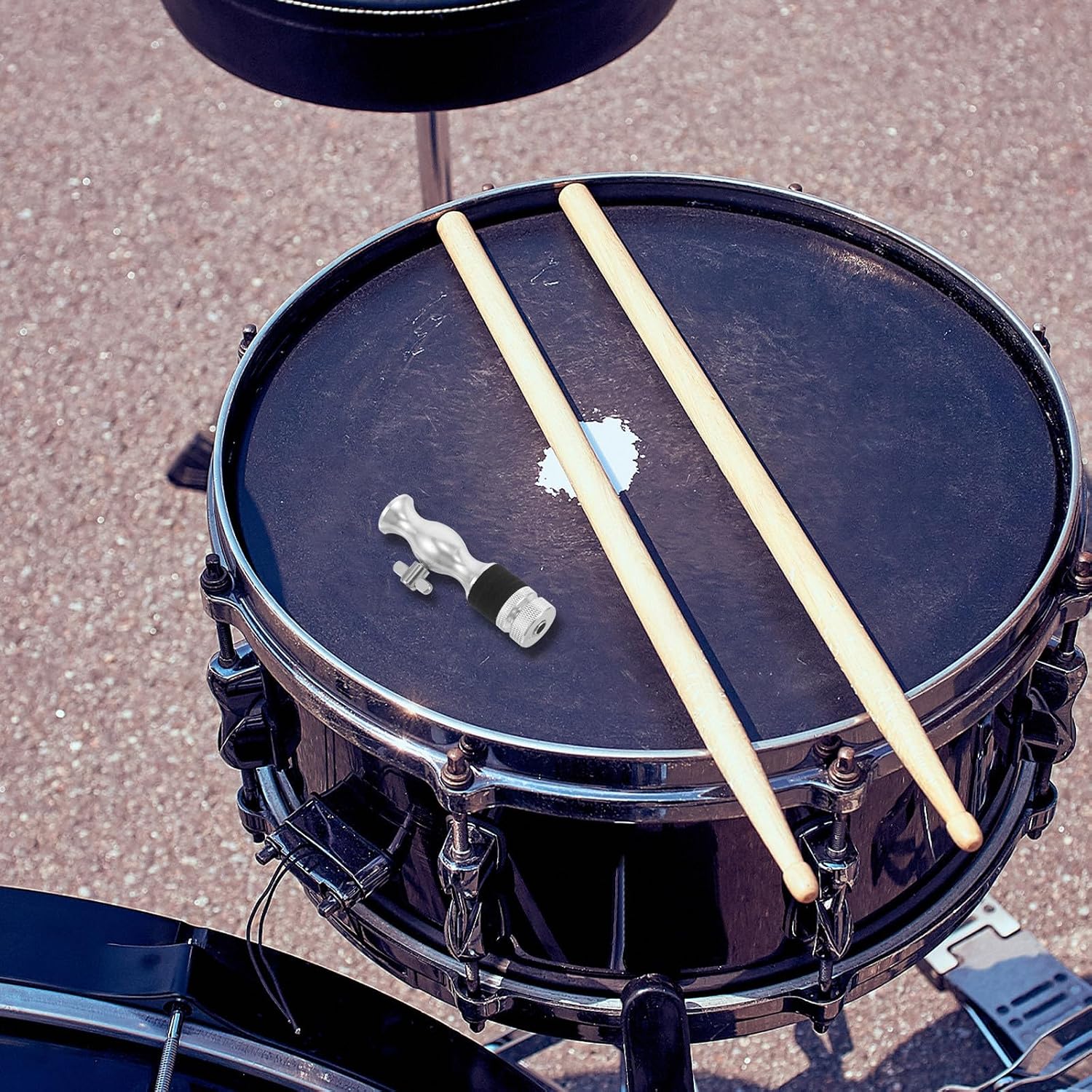 HI HAT Clutch with 7mm Hole, Metal Instrument Drum Cymbal Hi-Hat Stands Accessory for Jazz and Rock Drummers, Percussion Instrument Accessories