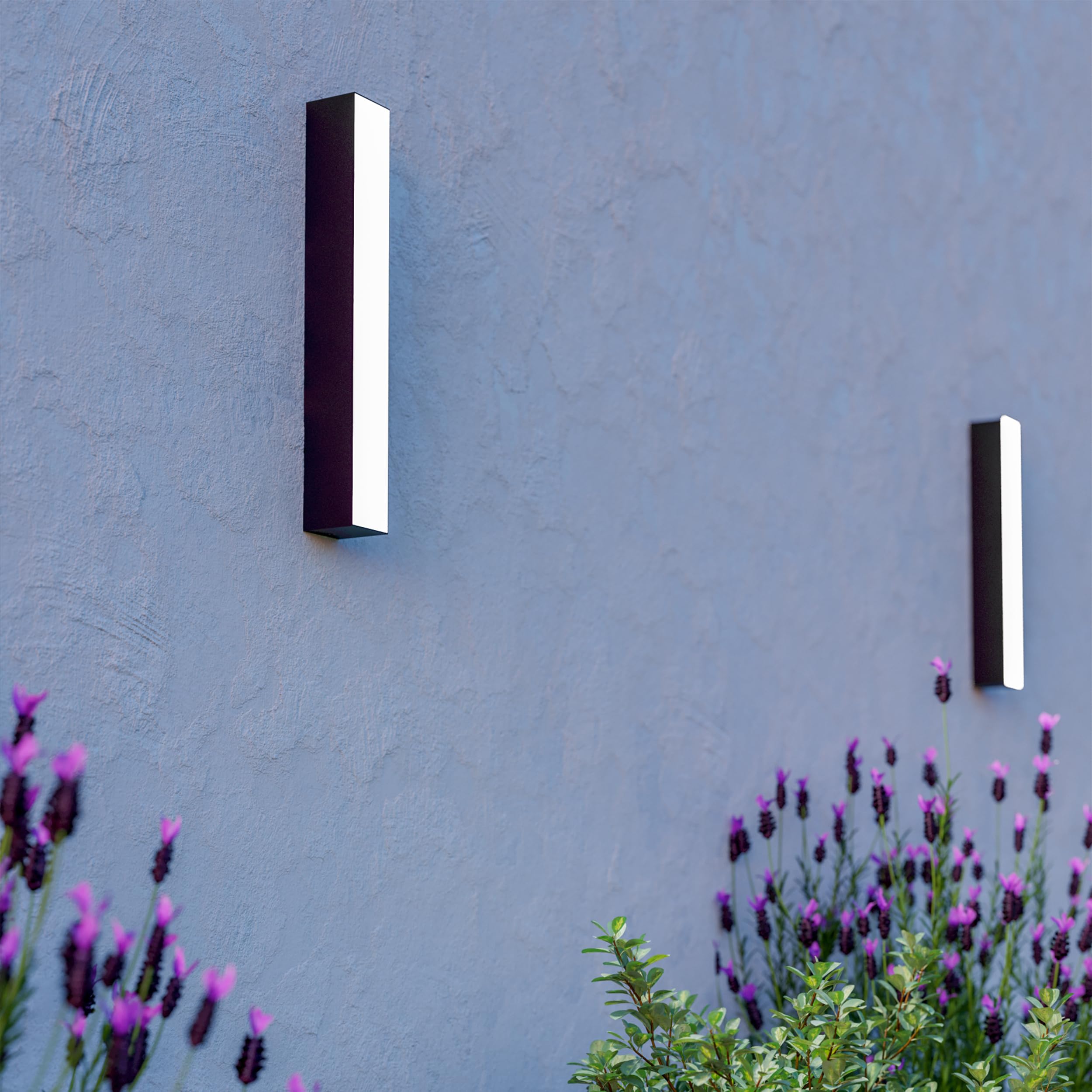 Eglo LED Outdoor Ceiling Light Salitta, Outside wall Light Made of Metal in Black, Porch Lighting, Exterior lamp Warm White - Image 2