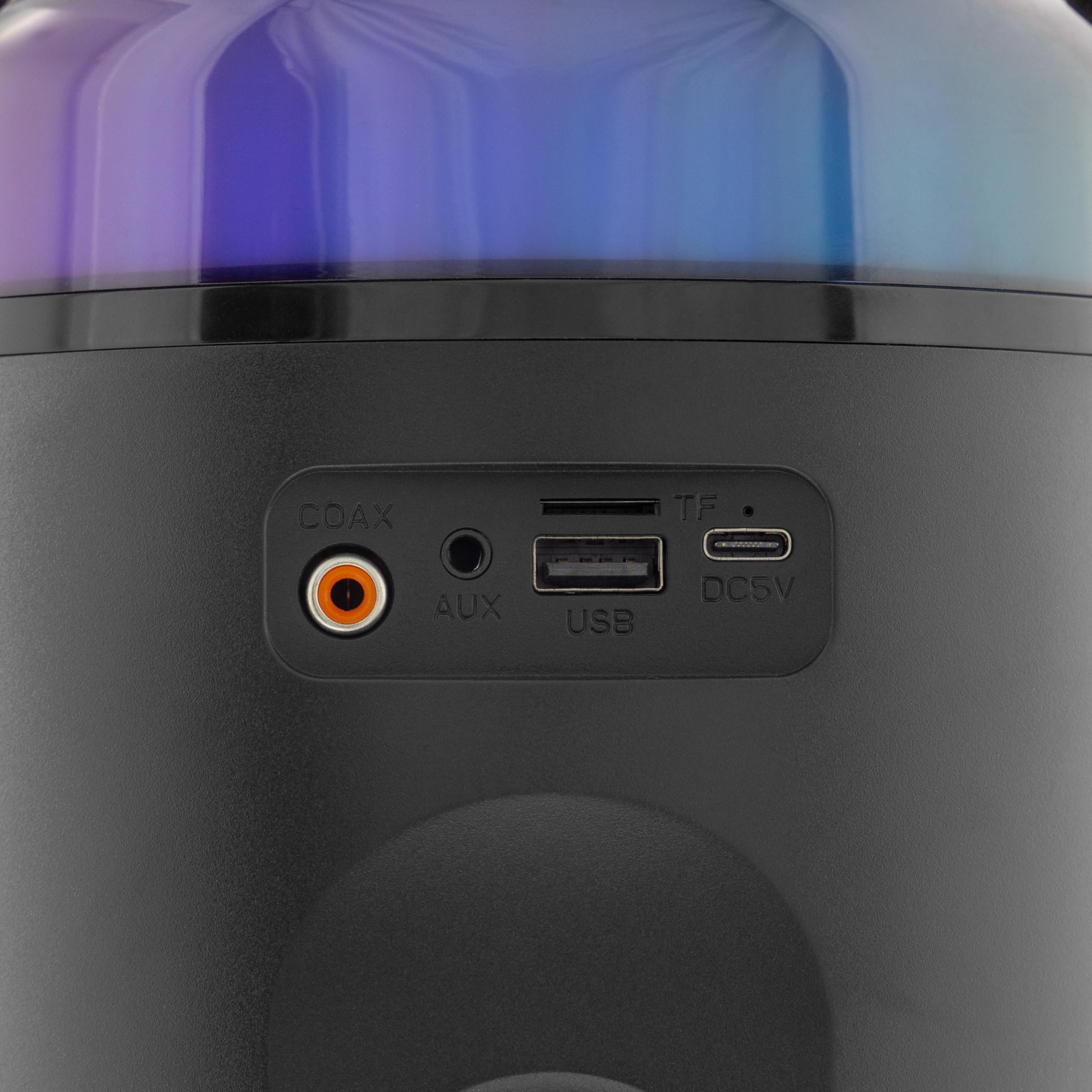 Altavoz Karaoke portátil con LED, Bluetooth, Cambiador de Voz - BoomTone DJ Star Voice. Incluye 2 micrófonos inalámbricos + Efectos Fiestas privadas, cumpleaños Infantil y
