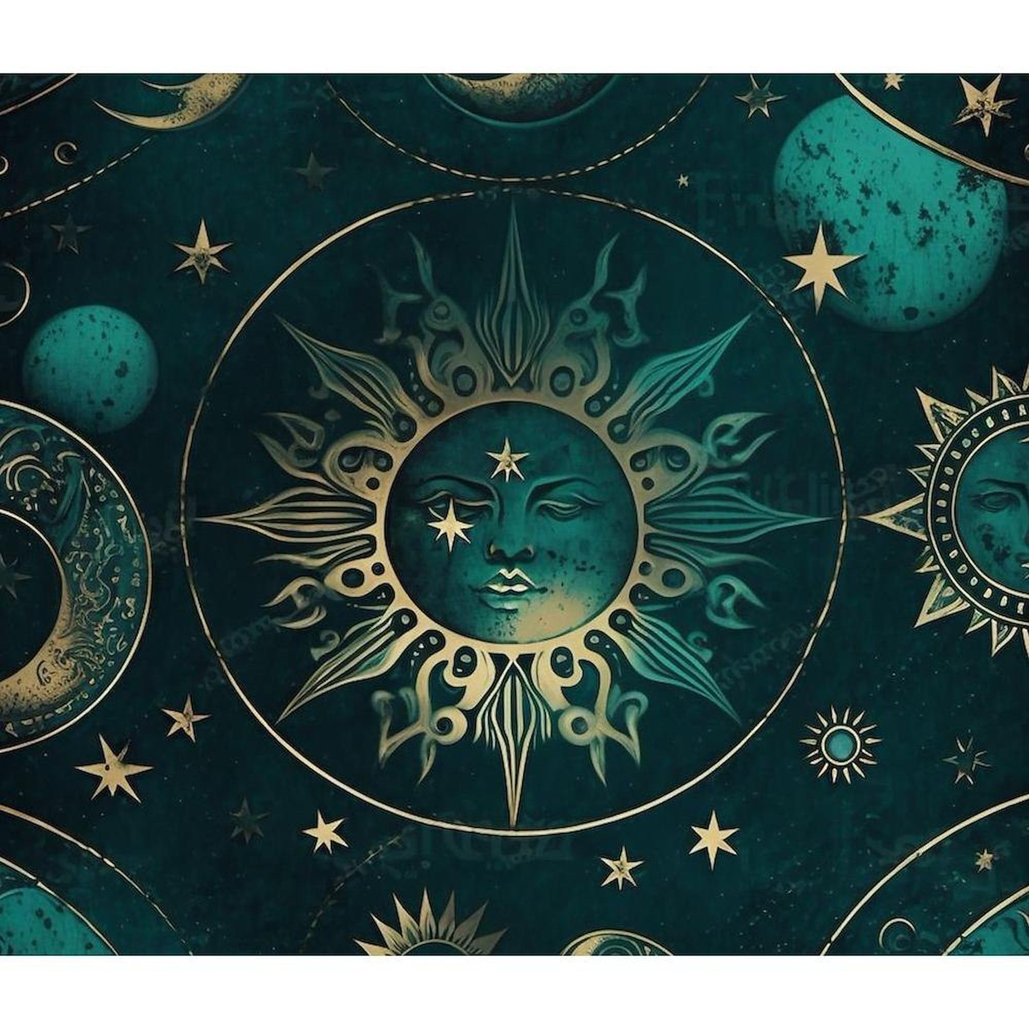 CafePress Celestial Moon Apparel and Home Décor King Duvet Cover, Printed Comforter Cover, Unique Bedding