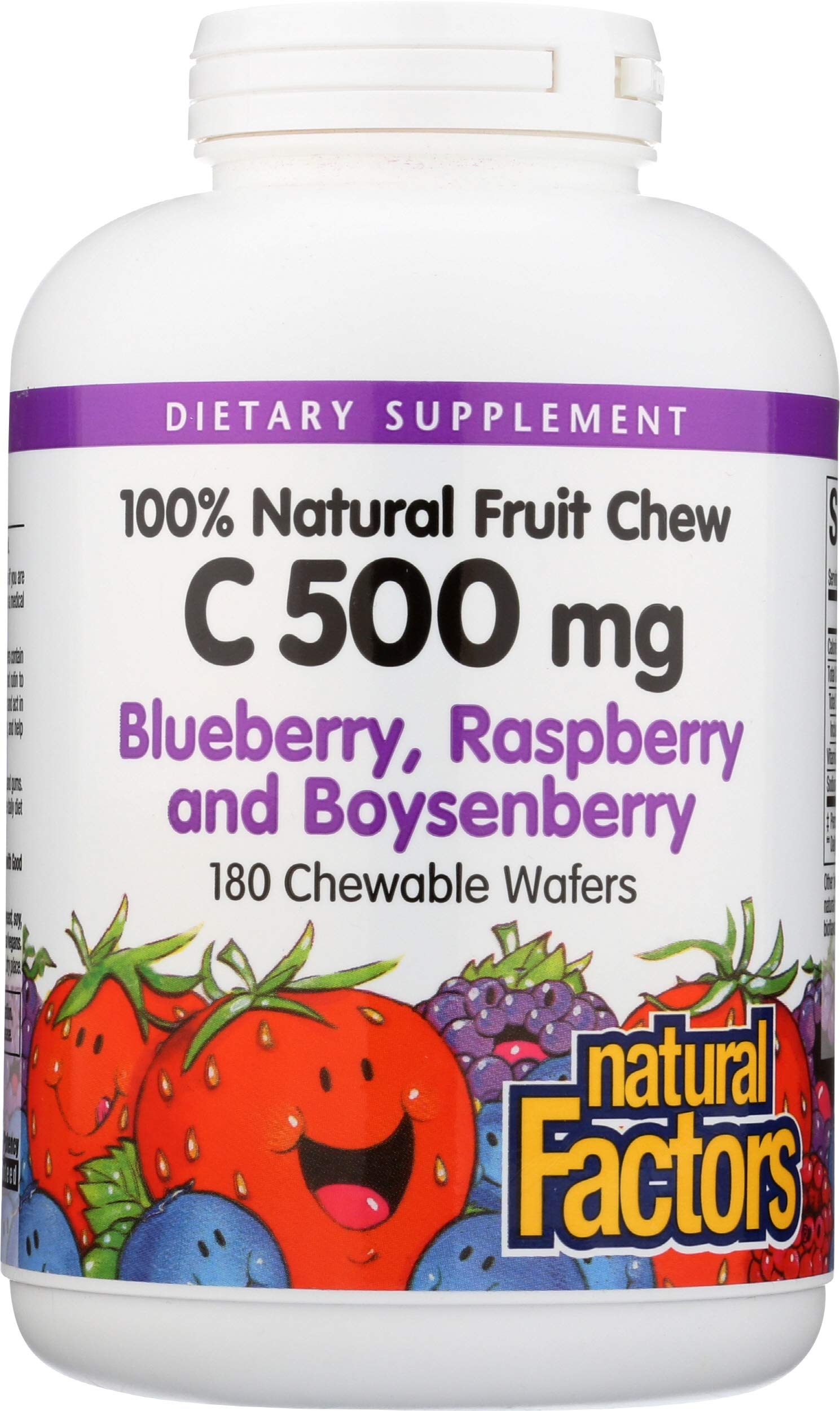 NF C 500MG BLUEBERY,RASPBERY&BOYSENBERY 180TABS