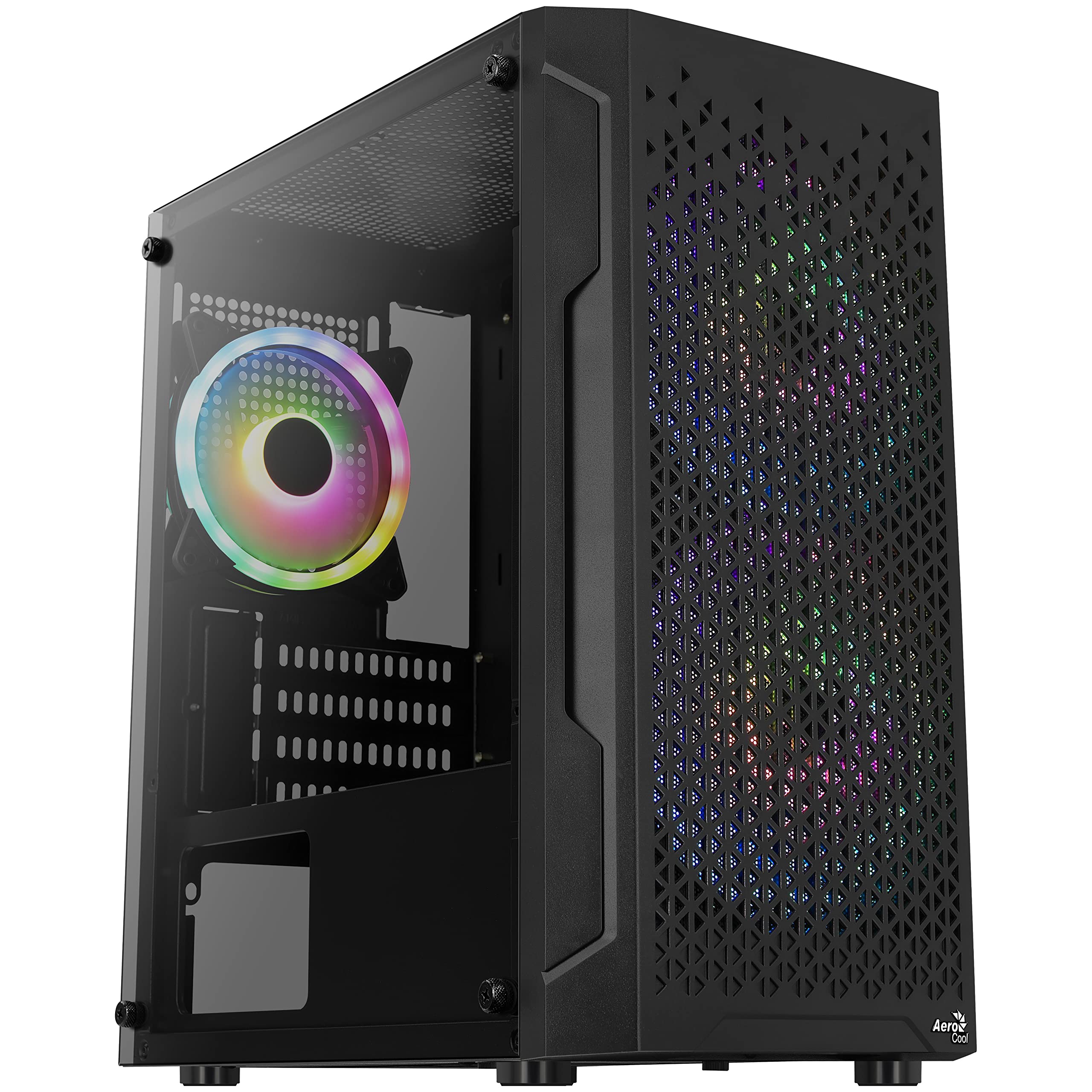 CAJA PC AEROCOOL MINI TRINITY V3 BLACK MICROATX/MINIITX