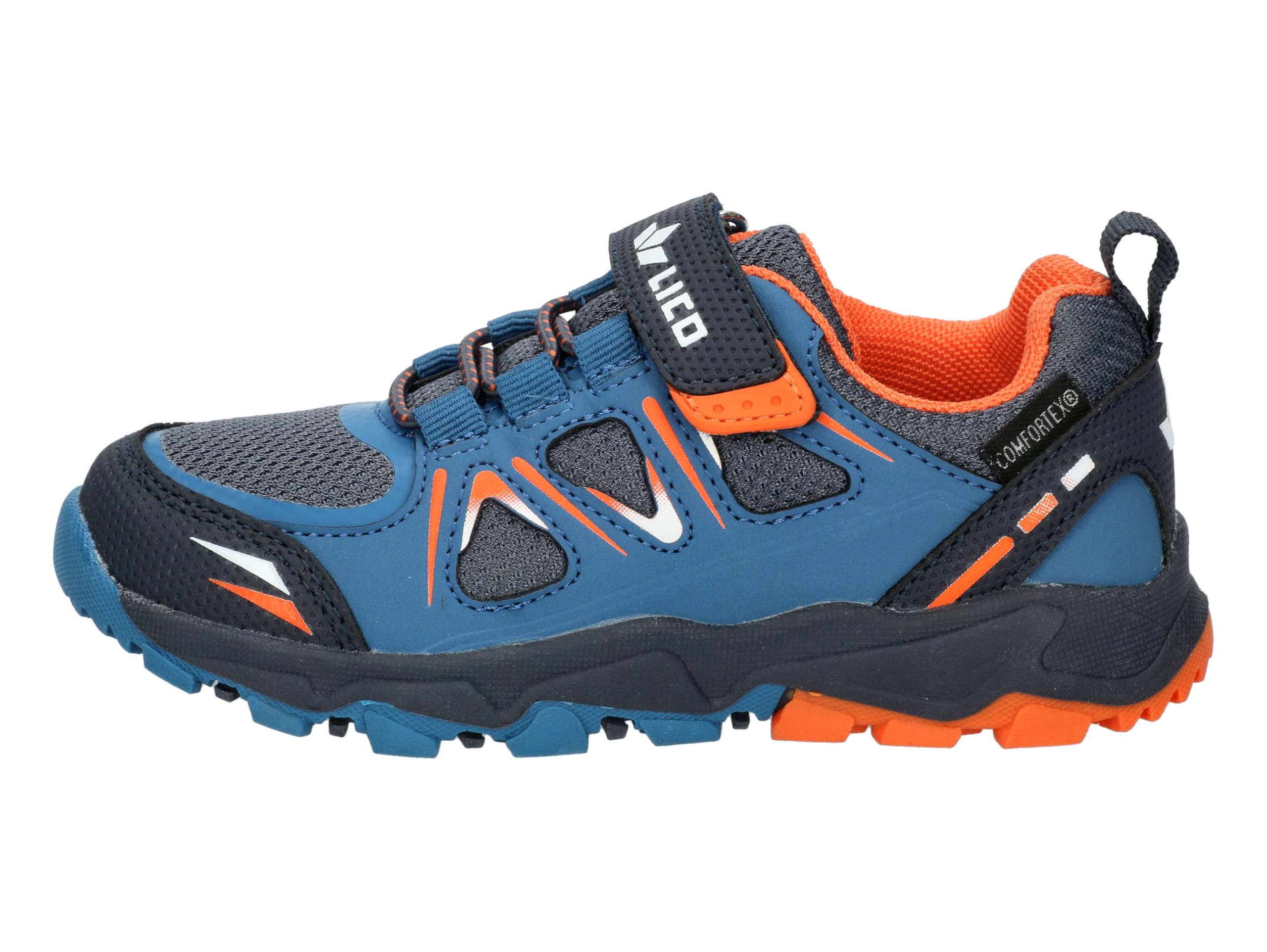 Lico Unisex Kinder Allen Vs Cross-Laufschuh, Petrol orange, 39 EU