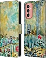 Vista 11 de Head Case Designs Officially Licensed Wyanne Half Light Nature 2 Leather Wallet Case Compatible with Samsung Galaxy M13 (2022)