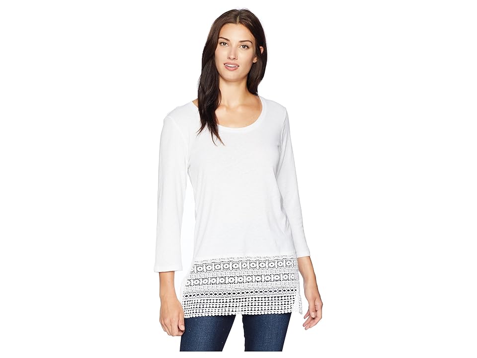 

Fresh Produce Sandpiper Top (White) Women's Long Sleeve Pullover