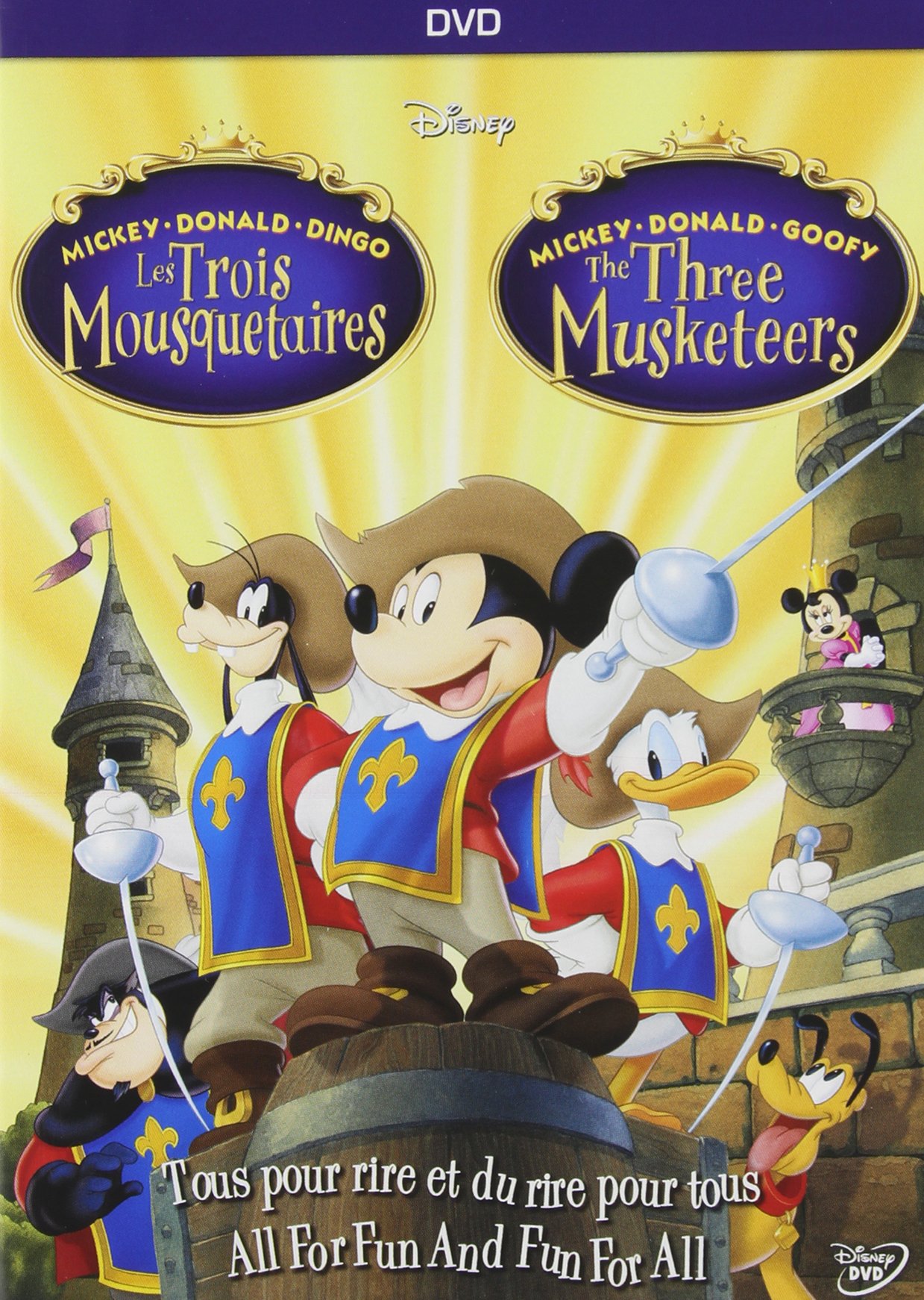Mickey, Donald, Goofy: The Three Musketeers (Bilingual) [DVD]