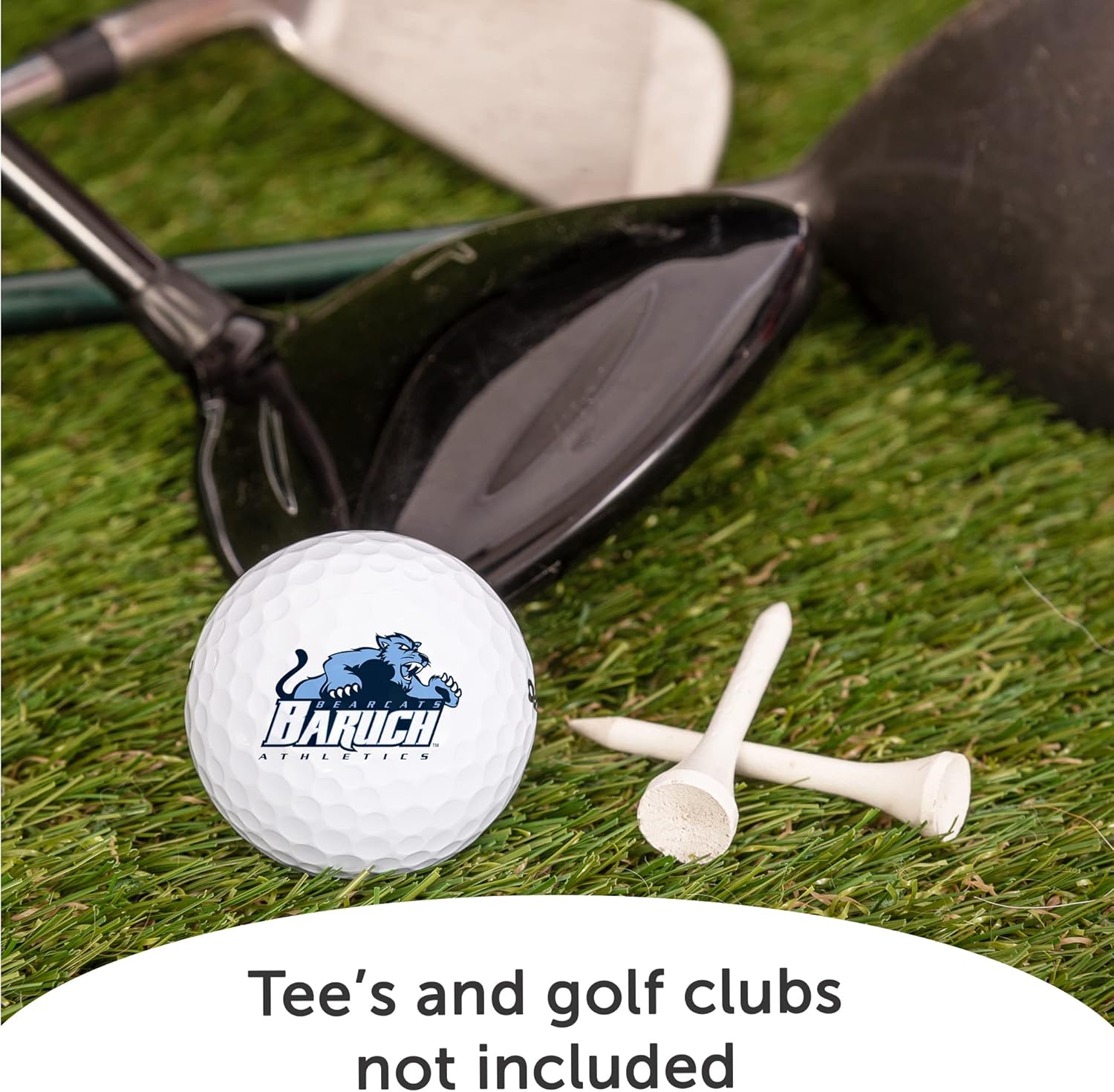 Desert Cactus Baruch College Golf Balls 12 Pack – BC Bearcats Full Color Dozen – Officially Licensed Sport Team Accessory