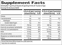 Vista 6 de Emergen-C Kidz Immune+ Immune Support Dietary Supplements, Flavored Gummies with Vitamin C, B Vitamins and Vitamin D for Immune Support, Fun-Tastic