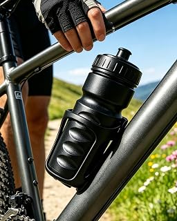 500ml Squeeze Bicycle Water Bottle, Leakproof Dustproof Cycling Water Bottle, BPA Free Bike Water Bottle for Mountain Bike, Road Bike, Outdoor Sports