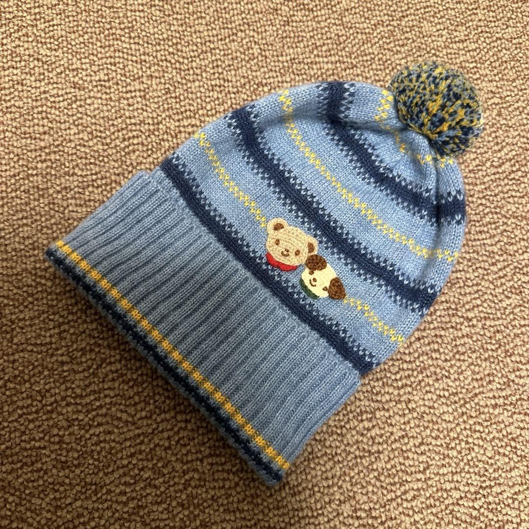 Amazon.co.jp: familiarファミリア 帽子 ニット ファミくんリアくん