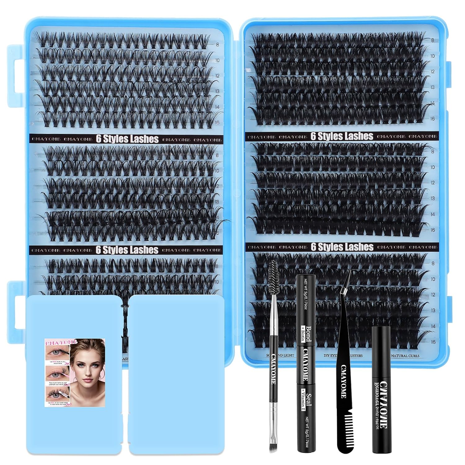 Lash Clusters Kit - 30D to 100D Lash Extensions