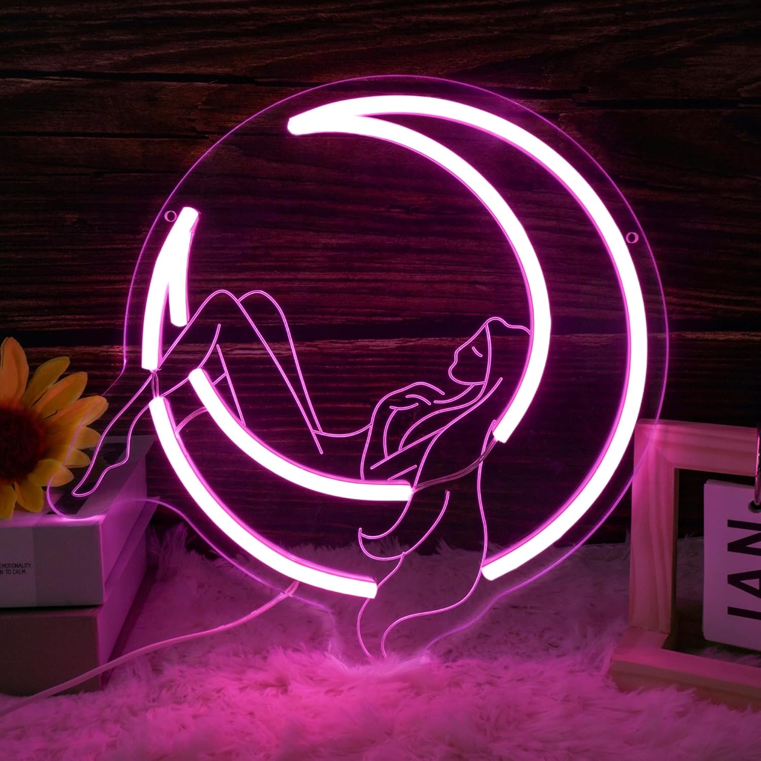 Cowboy Boot Neon Sign Bow Neon Sign LED Pink Cowgirl Boots Light Signs Wall Decor Aesthetic Western Wall Art Suitable for Game Room Country Parties Bow Decor Bedroom Bar Birthday Gift(12.8 * 11.7in)