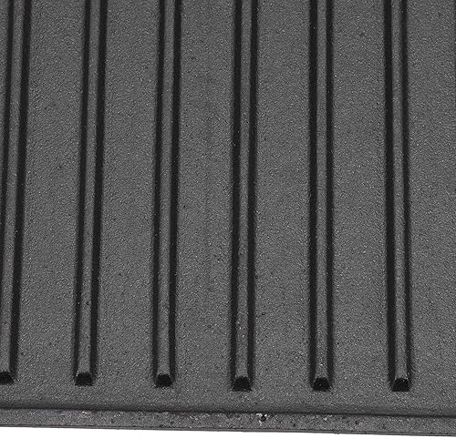 Miniatura 8 de Sartén antiadherente, estufa de interior, parrilla para el hogar, cocina de gas fundido Teppanyaki con asas, parrilla rectangular gruesa de doble