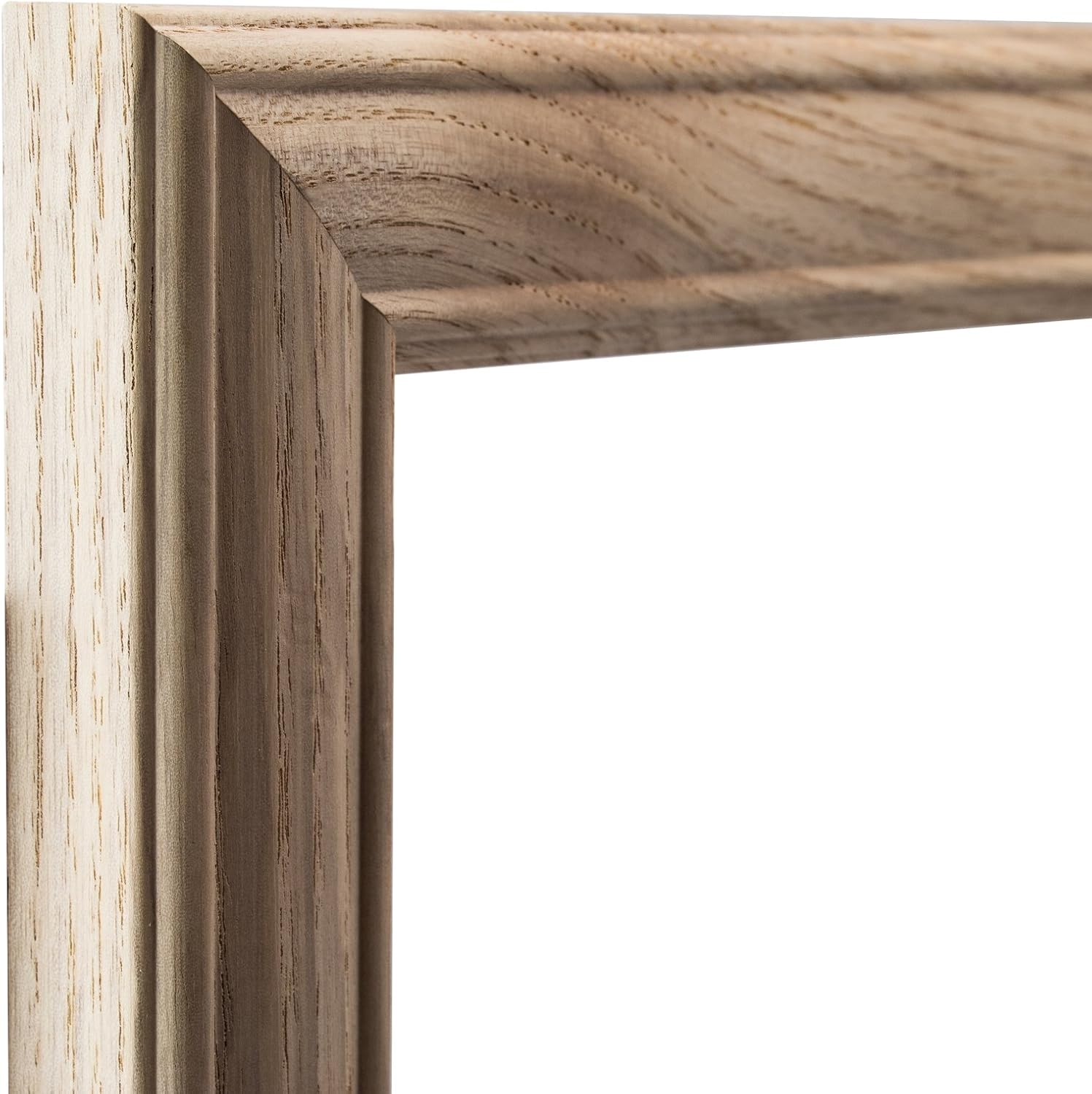 Craig Frames Wiltshire 595 Raw Empty Picture Frame, 24 by 36-Inch Ash Frame Shell, 1.25-Inch Wide Unfinished Hardwood