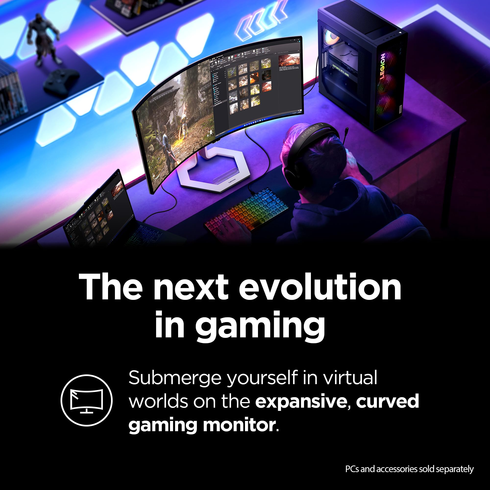 Lenovo Legion Pro 34WD-10 Curved Gaming Monitor – 34