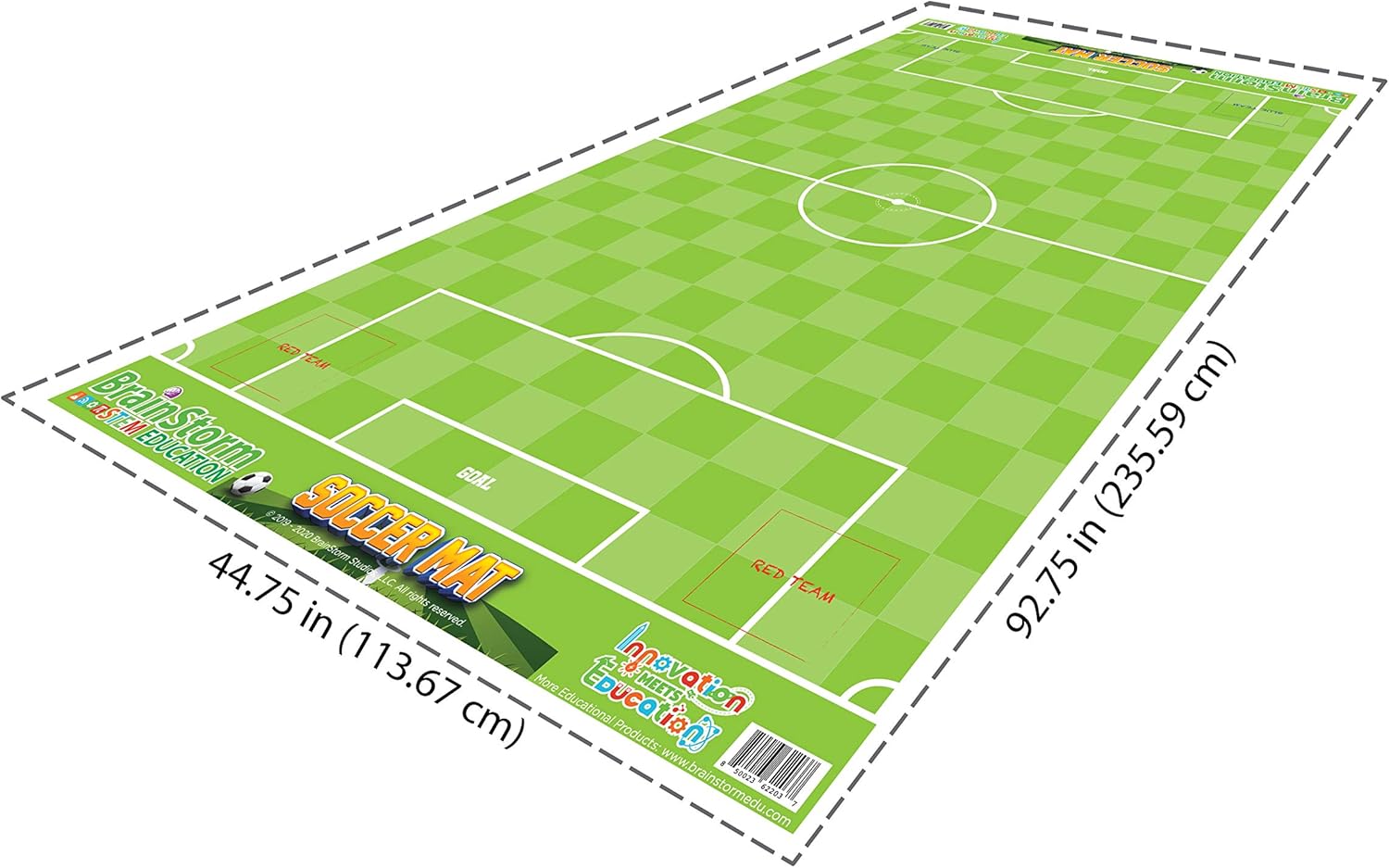 Robotics Activity Mat: Soccer (Includes Game Pieces)