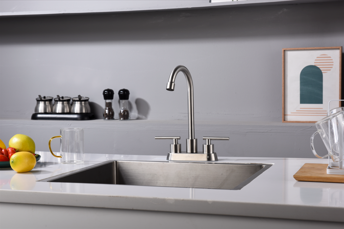 専用 30個 APPASO Bar Sink Faucet 4 Inch Centerset, 2 Hole with Dual Handles