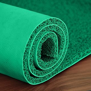 Cushion Noodle Floor Mat for Entryways| Dirt/Mud Trapper | 2ft x 3ft Green | Heavy Duty Waterproof Indoor/Outdoor Floor Mat for Entry, Entrance, High Traffic Areas, Easy to Clean