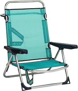 Silla Playera Alum/Text. Azul