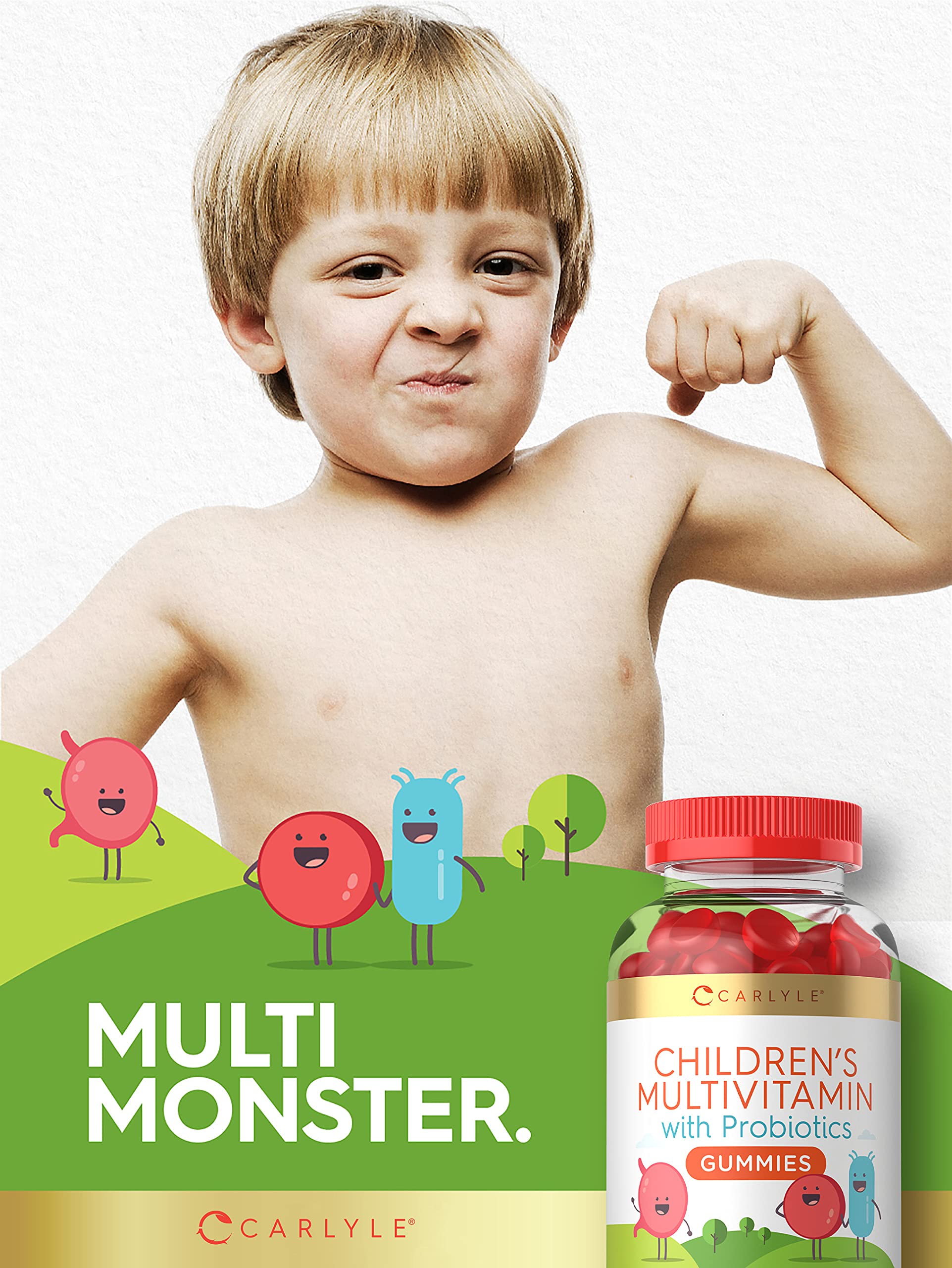 Buy Children's Multivitamin Gummies with Probiotics 180 Chewables
