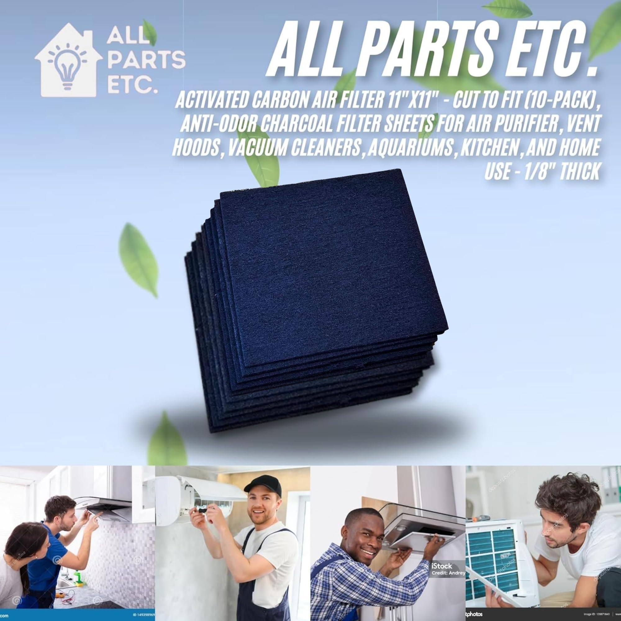 Amazon.com: ALL PARTS ETC. Activated Carbon Air Filter 11