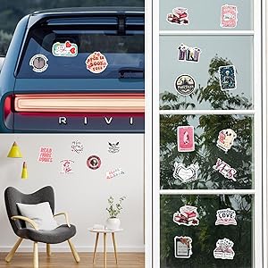 150 PCS Romance Book Stickers, Waterproof Holographic Bookish Stickers Reading Glitter Vinyl Decals for Laptop, Water Bottle, Phone, Journal, Scrapbook, Bumper, Skateboard, Luggage, Helmet