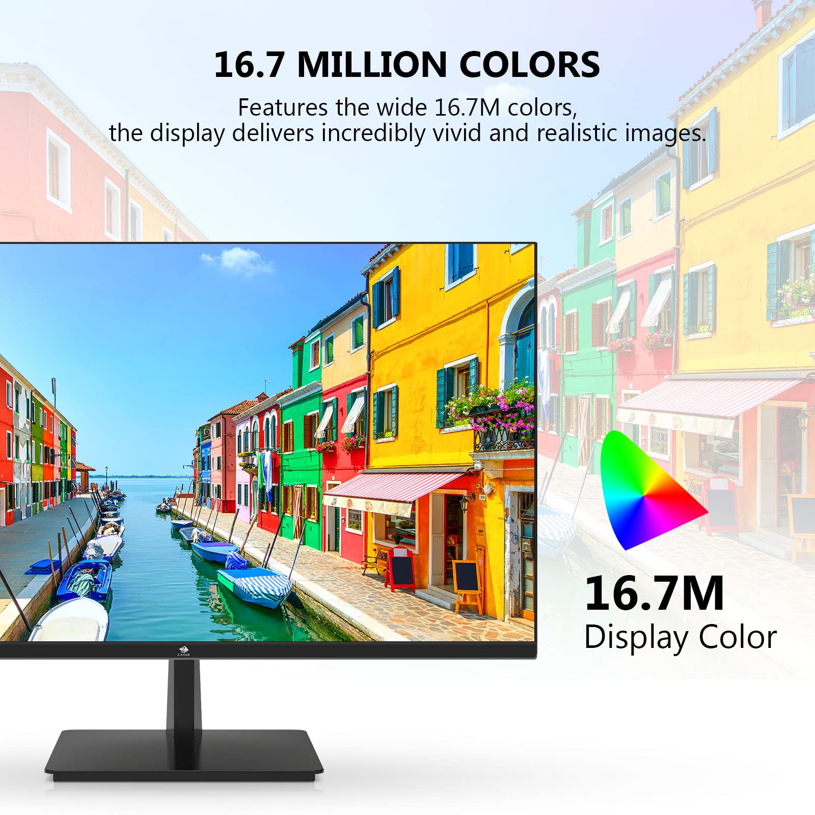 Z-Edge Gaming PC-scherm 24'' 240 Hz, IPS-paneel, 1ms, FreeSync, FHD