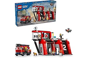 Hot Wheels City Fire Station Toy